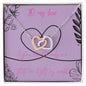 To My Love | Interlocking Heart Necklace | Any Occasion