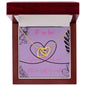 To My Love | Interlocking Heart Necklace | Any Occasion