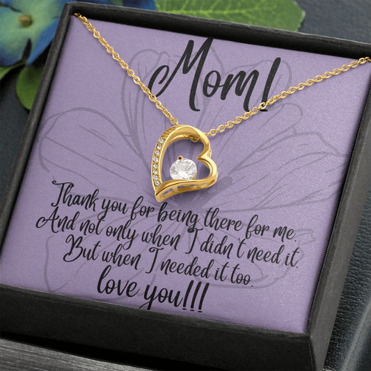 Thank you, Mom! | Forever Love Necklace | Mother's Day Necklace